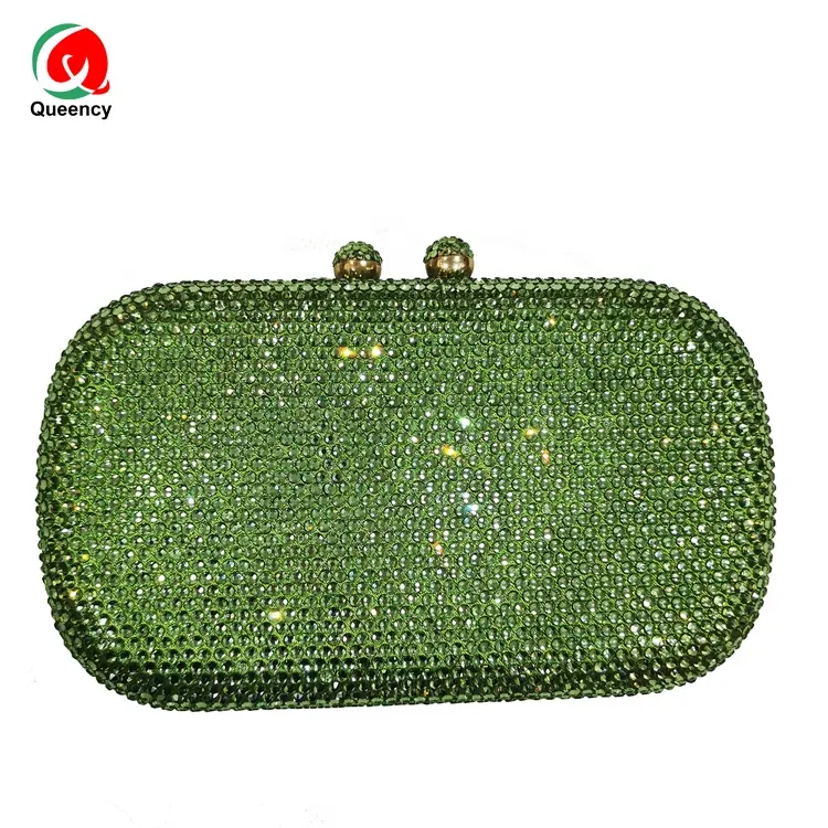 Sac à main de dame de mode africaine cristal embrayage sacs sac africain clouté en stock prêt à être expédié