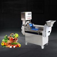 Automatische multifunctionele groentesnijmachine voor het snijden, diceren en raspen van aardappelen, uien en wortelen voor voedselverwerkingsfabrieken