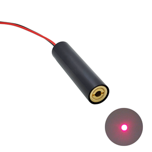 โมดูลเลเซอร์สีแดงจุด12V ~ 24V แรงดันไฟฟ้ากว้าง150mW 200mW 12X50mm 650nm - Product Image 1