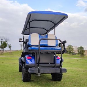 Nouveau modèle Mini voiturette de golf électrique avec batterie au lithium 72V 6 places Buggy levé - Product Image 6