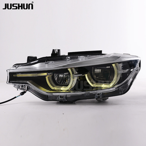 JUSHUN LED Laser Headlights for 3 Series F30 F31 F35 M3 F80 2013-2018 Head Lights Colorful Daytime Running Colorful Daytime Runn - Product Image 1
