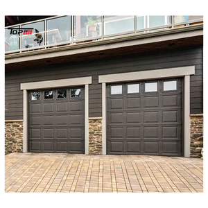 Puerta Seccional Comercial Moderna de Aluminio y Acero, Impermeable y Corredera / Rejas de Seguridad <span class=keywords><strong>para</strong></span> Tiendas, Rejas <span class=keywords><strong>para</strong></span> Garajes, Puertas Eléctricas - Product Image 4