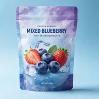 Sachets d'emballage personnalisés imprimés, mats, refermables, en Mylar, pour macarons, snacks, gâteaux, aliments, faible MOQ