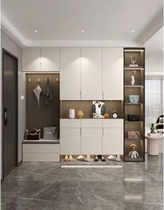 Vitrina de Madera a Medida, Mueble de Restaurante, Vitrina Moderna de Lujo - Product Image 1