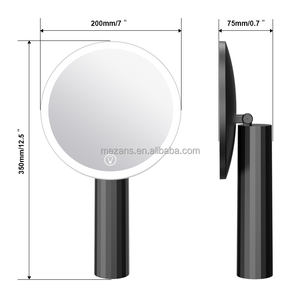 Großhandel LED Make-up Spiegel 200mm Runde Weißlicht ABS Kosmetik spiegel für zu Hause Badezimmer - Product Image 6