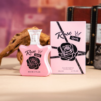 Rose Queen Arabes Luxe Originale Eau De Parfum Floral Fruité Boisé Oud pour Femme Le Spray Arabe le Plus Tendance de Dubaï