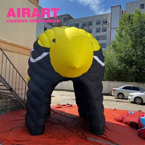 Túnel <span class=keywords><strong>de</strong></span> cabeza <span class=keywords><strong>de</strong></span> pájaro inflable <span class=keywords><strong>de</strong></span> la mascota <span class=keywords><strong>de</strong></span> los Cardenales, túnel <span class=keywords><strong>de</strong></span> animales deportivo inflable a la venta - Product Image 3