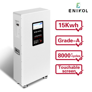 Touchscreen Wall Battery 51.2v 100ah <b>Solar</b> <b>Generators</b> 5kwh 10kwh Lithium 48v 200ah - Product Image 6