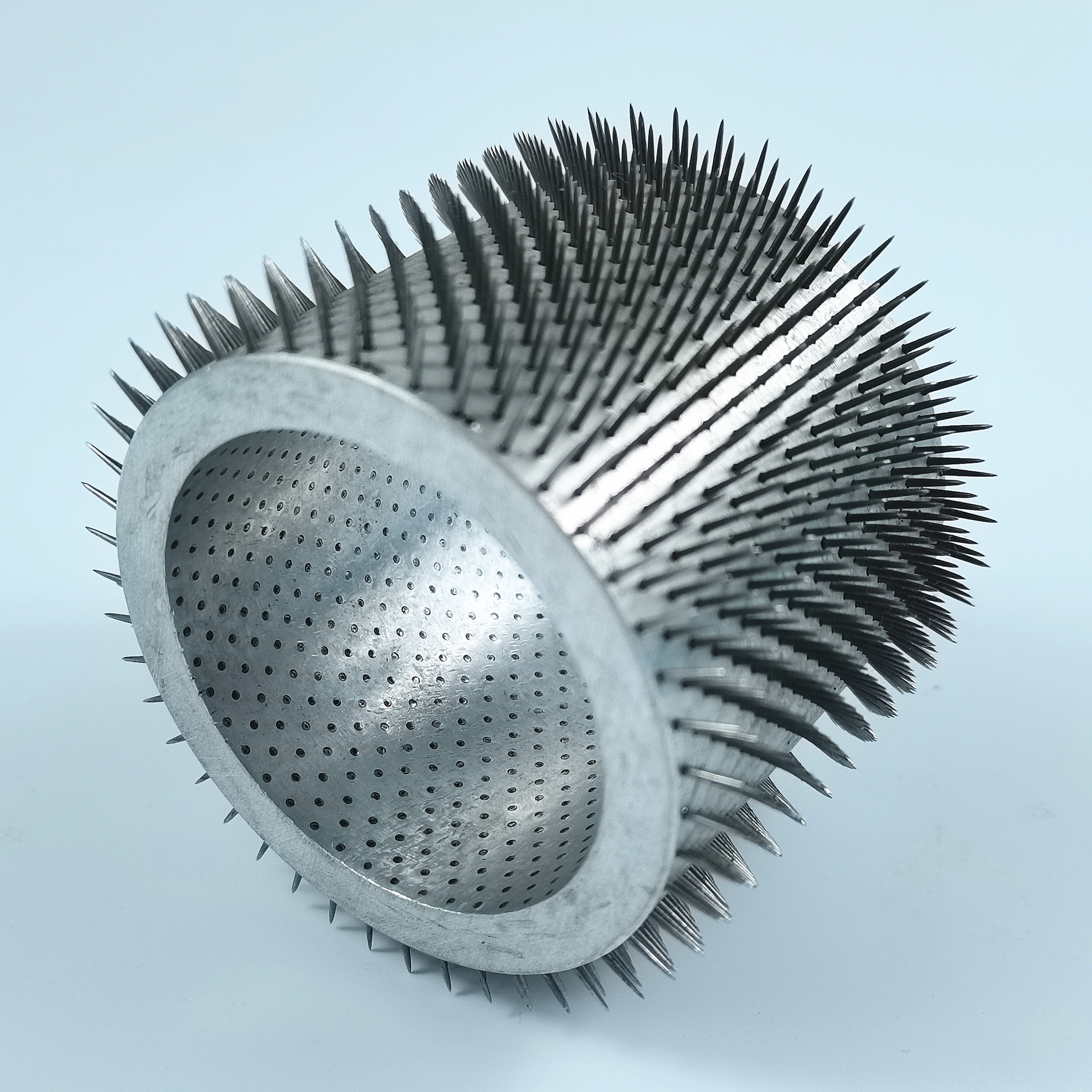 TDF Nonwoven Fabric Perforating Roller Cold Needle Perforation Roller Hole Punching Pin Roller Bearing