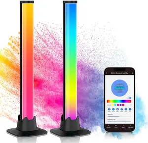 Lampu Bar LED Cerdas dengan Kontrol Aplikasi, Lampu Game dengan Bar Lampu RGBIC Sinkronisasi Musik dengan 15 Mode Adegan Biasa