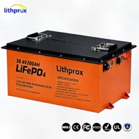 Batería para Silla de Ruedas Plegable 38.4V200AH 100AH 150AH 200AH 300AH 3.84KWh 5.76KWh 7.68KWh 11.52KWh Litio Hierro Fosfato LFP