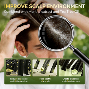 <span class=keywords><strong>Shampoo</strong></span> <span class=keywords><strong>e</strong></span> Balsamo Naturale Delicato Anti-Caduta, Rinforzante <span class=keywords><strong>e</strong></span> Stimolante della Crescita dei Capelli - Product Image 5