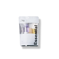 Pochette en plastique laminée refermable avec logo personnalisé, sac d'emballage pour kit de nettoyage de chaussures, prix d'usine