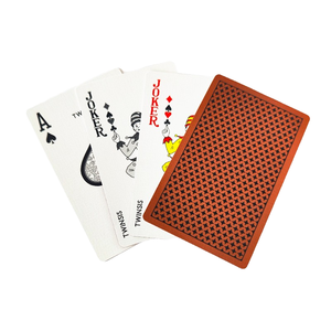 Gemini trứng Poker thẻ trò chơi tùy chỉnh nhập khẩu Đức lõi đen hai mặt giấy dập nổi cho heidelberg in màu đặc biệt - Product Image 5