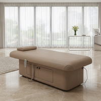 Cama de Hidroterapia de Alta Gama para SPA con Ajuste Eléctrico Multisecional y Cojín Confortable para Salón de Belleza y Spa