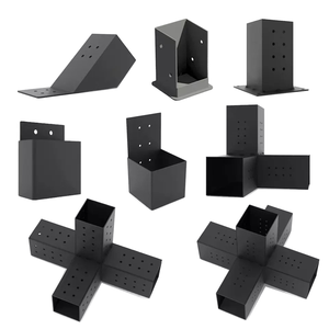 <span class=keywords><strong>4x4</strong></span> 6x6 8x8 pergola khung thép không gỉ kim loại 3 chiều mở rộng khung góc dầm gỗ gazebo pergola Kit khung nhôm - Product Image 1