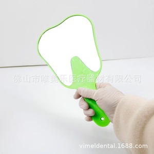 Electric Handheld Dental <b>Mirror</b> for Oral Cavity <b>Small</b> Glass <b>Mirror</b> with Plastic and Steel Material for Dental Clinics - Product Image 6