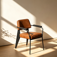 Combinaison table et chaises carrées en fer modernes, mobilier de restauration écologique pour restaurants, cafés, usage extérieur et bar à domicile