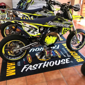 <span class=keywords><strong>Tapis</strong></span> de sol en caoutchouc personnalisé pour garage de motocross - Product Image 1