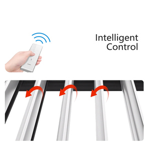 Padiglione in alluminio a energia solare resistente al vento e termoisolante per barbecue - Product Image 6