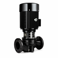 Pompe centrifuge verticale en ligne DN100 100 m³/h 48 m en fonte pour circulation d'eau CVC, pompe de surpression pour pipeline TD100-48G/2