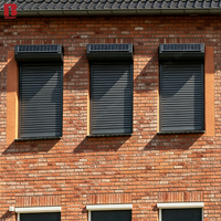 Volets roulants en aluminium Bolang, panneaux solaires électriques, stores extérieurs isolés thermiquement, moteur tubulaire, volets solaires à énergie solaire