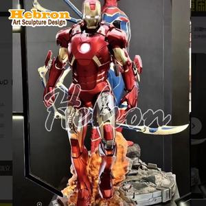 Statua di Iron Man 1:<span class=keywords><strong>3</strong></span> Mk7 a Grandezza Naturale, Action Figure Marvel, Supereroe Iron Man degli <span class=keywords><strong>Avengers</strong></span> per Decorazione - Product Image 5
