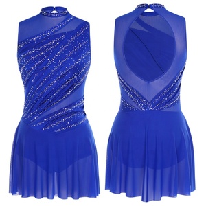 Vestido de baile fruncido con estilo para mujer, traje de baile lírico, vestido de baile de salón estándar <span class=keywords><strong>internacional</strong></span>, fiestas de actuación en escenario - Product Image 2
