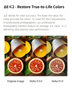 จอมอนิเตอร์สำหรับเล่นเกมทำจากอะลูมิเนียมอัลลอยหน้าจอกว้าง4K 144hz สำหรับมืออาชีพพีซีสตูดิโอถ่ายภาพ - Product Image 6