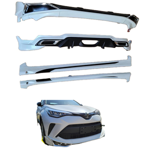 Accesorios para Auto, Kit de Carrocería, Faldones Laterales Delanteros y Traseros para el <span class=keywords><strong>Nuevo</strong></span> C-HR <span class=keywords><strong>CHR</strong></span> 2021 <span class=keywords><strong>2022</strong></span> 2023 2024 - Product Image 1
