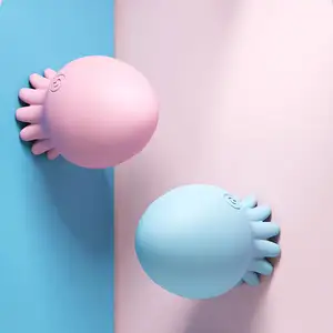 Wasserdichte Silikon-Klitorisorale Orales Saugen Nippel-Stimulation Klitoralabsächung Quallen-Spielzeug Sexform Sauger-Vibrator für Damen