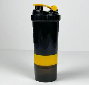 Factory Wholesale Food Grade 500ml Outdoor Gym Sports Premium Protein <b>Shaker</b> Water <b>Bottle</b> Protein Shake Cup - Product Image 2