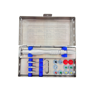 Extracteur manuel de fiches endodontiques dentaires, kit de système d'extraction pour fiches endodontiques rotatives dentaires fracturées - Product Image 1