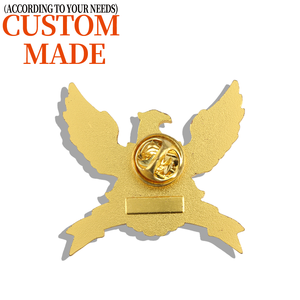 Oeuvre gratuite épingles en métal en alliage de zinc résine époxy pins metalicos plaqué or épinglette Logo personnalisé pour cadeaux d'affaires - Product Image 4