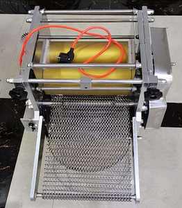 เครื่องทำโรตีแป้งตอติญ่าอัตโนมัติเชิงพาณิชย์ พร้อมมอเตอร์หลัก วัสดุสแตนเลส 304 ผลิตได้ 30 ชิ้น/นาที - Product Image 6