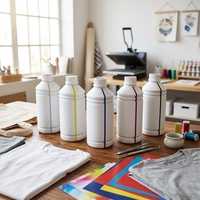 Warna-warni Berbasis Air untuk Printer Digital Printing Model W53 13 Inch