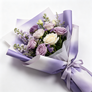 Matériau d'emballage pour bouquets de fleurs en plastique OPP durable résistant aux déchirures, papier d'emballage pour fleurs - Product Image 3