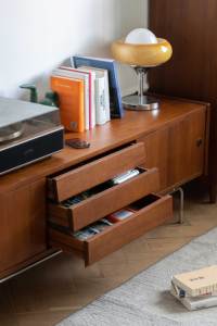 Soporte de TV de madera maciza personalizado <span class=keywords><strong>MUU</strong></span> diseño europeo moderno ecológico multifuncional para sala de estar dormitorio Hotel personalizado - Product Image 4