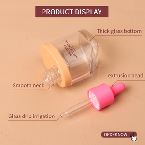 Design di fascia alta unico di lusso per capelli <span class=keywords><strong>olio</strong></span> essenziale siero bottiglie di vetro 30ml 1oz personalizzato <span class=keywords><strong>vuota</strong></span> contagocce flacone per la cura della pelle - Product Image 6