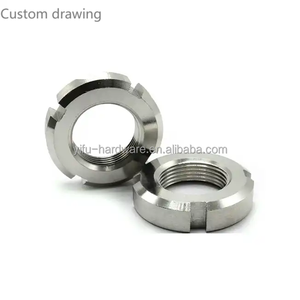 Écrou hexagonal fendu de haute qualité, fabrication directe usine, DIN 937 GB 6178 M6 M8 M10 M12, en acier au carbone, prix EXW - Product Image 5