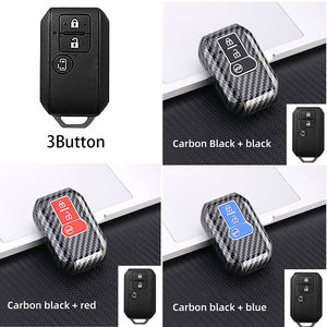 Funda de llave de ABS de carbono con control remoto de 2/3/4 botones para Suzuki Ertiga Vitara Wagon R Jimny SX4 SWIFT Splash 2015 - Product Image 4
