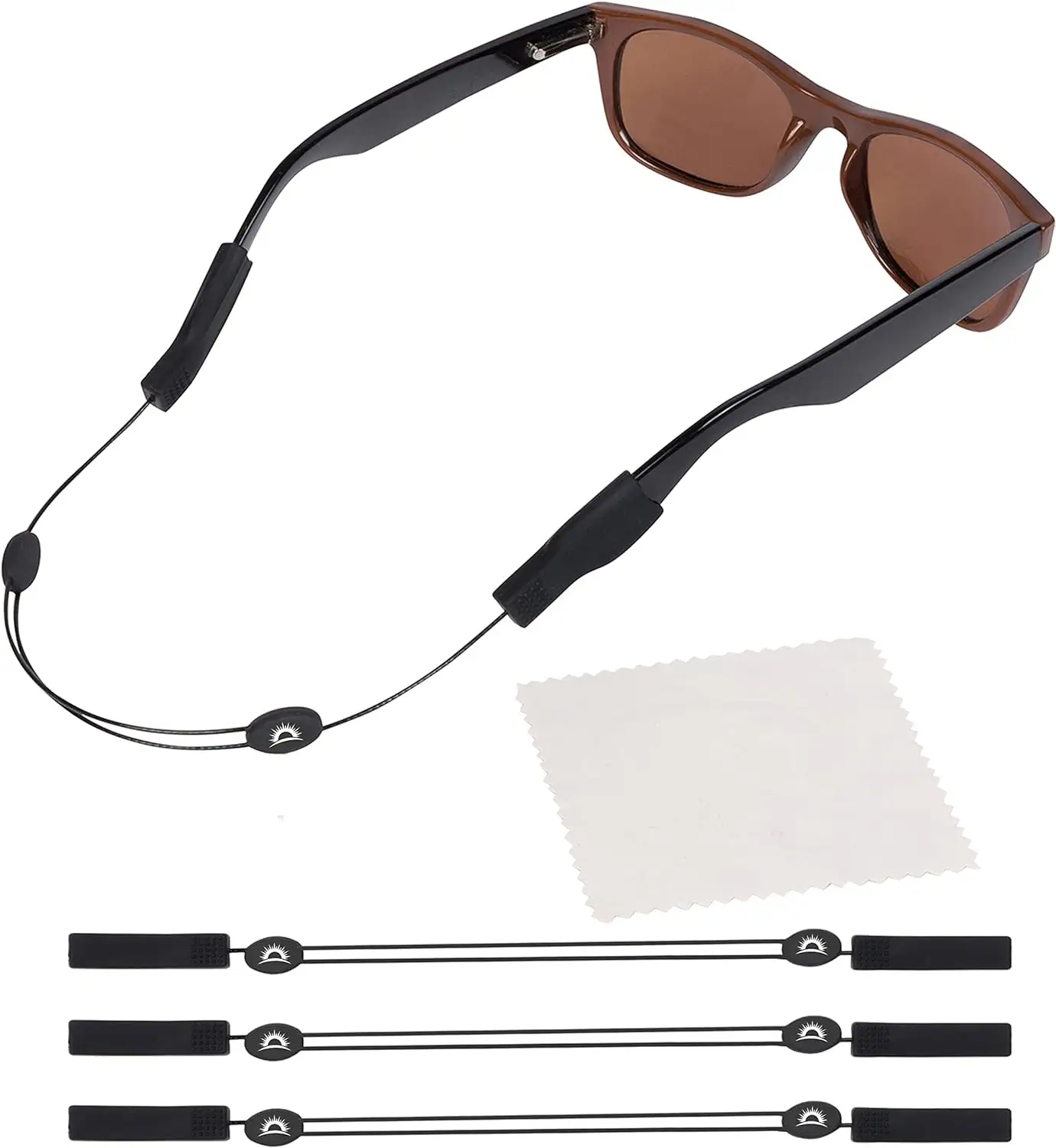 Soporte ajustable para gafas, correa para cables, correas para gafas de sol, cordones para hombres y mujeres, soportes para gafas alrededor del cuello