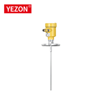 GWR Guided Wave RS485 4-20ma Transmisor de radar Instrumento de medición de nivel para medición de nivel de silo