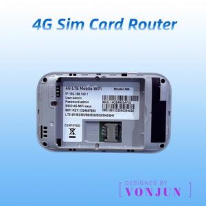 <span class=keywords><strong>Router</strong></span> WiFi Mobile 4G LTE PIX-LINK 150Mbps, Hotspot WiFi Portatile con Slot per Scheda SIM, Batteria da 3000mAh, <span class=keywords><strong>Router</strong></span> MiFi 4G LTE con Firewall - Product Image 4