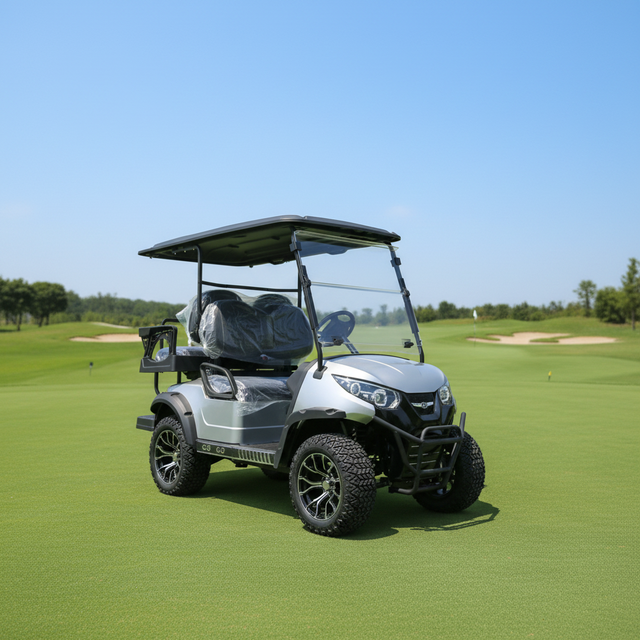 WELIFTRICH 72V CE Certified 4-6 Seats Rain Covered Electric Golf Cart with Fast Charging and Golf Basket