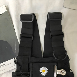 Áo Ba Lỗ Chiến Thuật Ngoài Trời Áo Ba Lỗ Đeo Trên Đài Phát Thanh Túi Đeo Phía Trước Túi Đeo Chéo Cho Nam Chiến Đấu Molle - Product Image 4