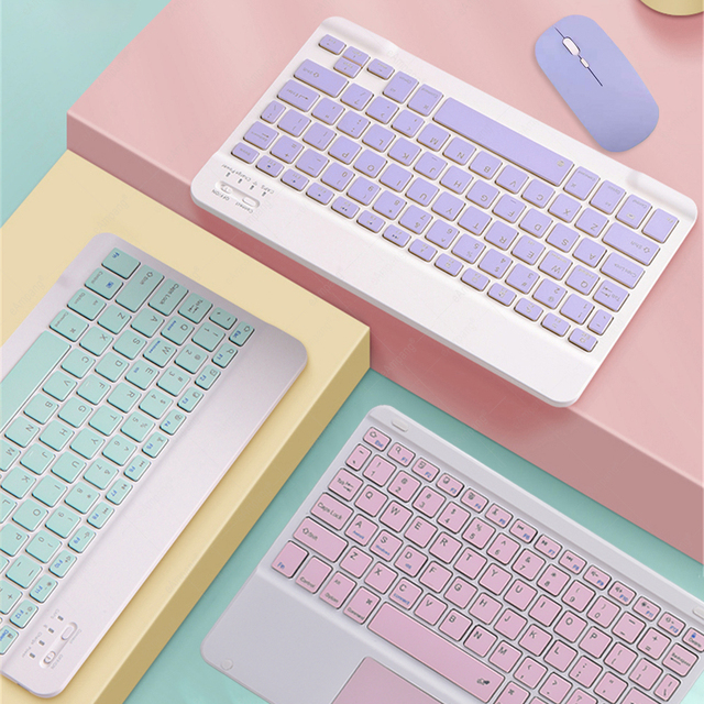 BT 3.0 Keyboard for Apple Teclado iPad Xiaomi Samsung Huawei Phone Tablet Wireless Keyboard for Android IOS Windows Tablet