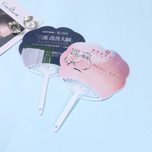 Trọng lượng Nhẹ Xách tay nhựa PP cầm tay Fan chống nén tùy chỉnh in ấn trường khuyến mãi quạt nhựa - Product Image 4