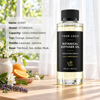 Huile parfumée en gros avec logo personnalisé 500 ml, huile diffuseur d'arômes sans eau, huile essentielle longue durée pour machine de parfum d'ambiance hôtels et maisons