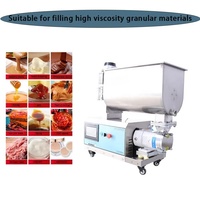 Machine de remplissage et de agitation chauffante pour produits cosmétiques, yaourts à haute viscosité, jus d'avocat, jus d'ananas, jus de figues, gommages corporels et conditionneurs